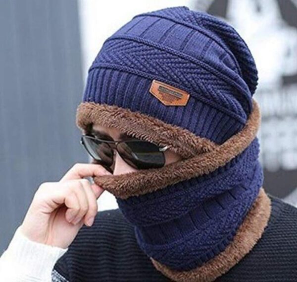 Gym Winter Cap/Muffler for Men / Women| Beanie Cap| 1 Set