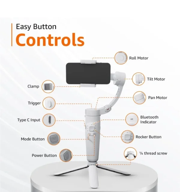 GM2 M1 3-Axis Gimbal Stabilizer