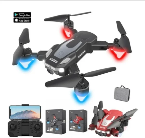 J2 Dron With its HD dual-camera setup