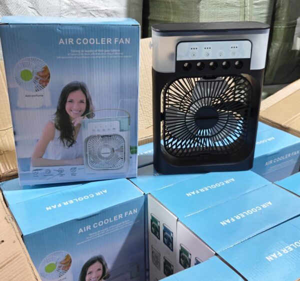 Portable Mini Cooler Rechargeable Air Conditioner Water Cooler Small AC