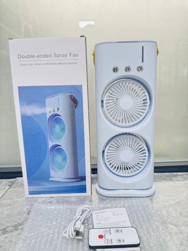 Rechargeable Double Spray Fan