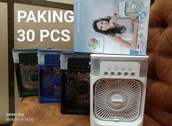 Portable Mini Cooler Rechargeable Air Conditioner Water Cooler Small AC