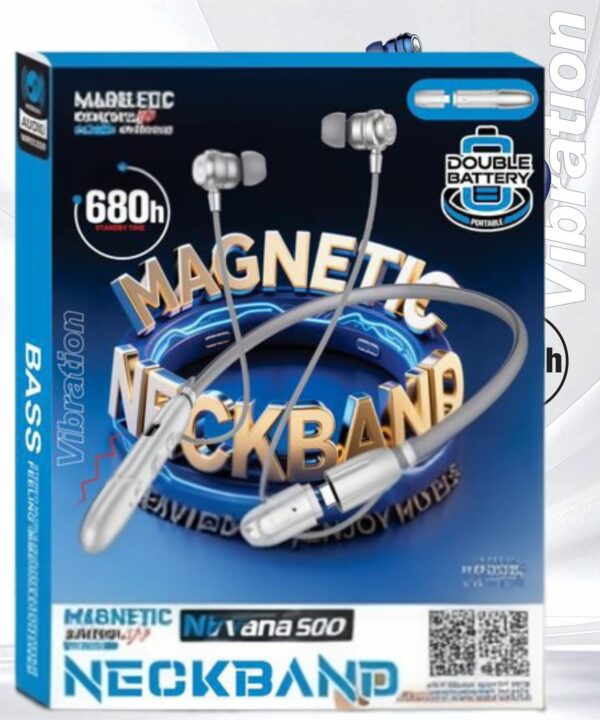 Jaado Dual Battery Neckband 680h STANDBY TIME