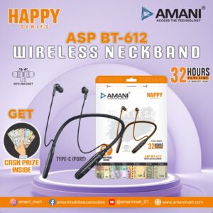 IMG-20250829-WA0234 AMANI Rudra Series (ASP BT-RUDRA 1) Wireless Neckband