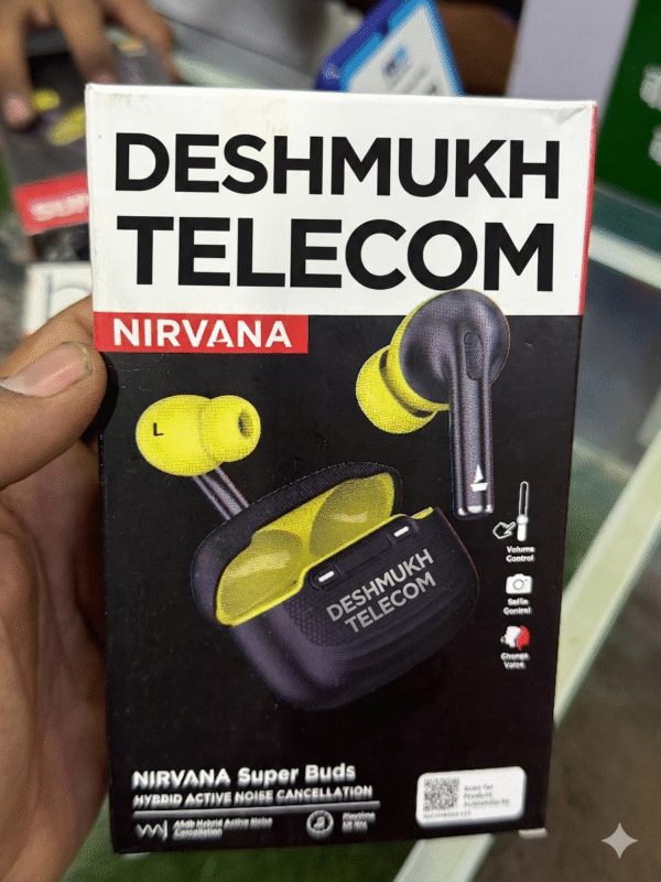 Nirvana Super Buds Hybrid ANC Wireless Earbuds