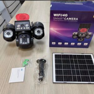 solra camera 4K Ultra HD WiFi/4G Smart Solar Security Camera with Night Vision & Motion Tracking