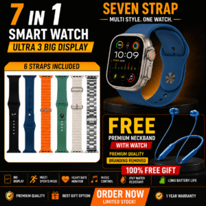 7 IN 1 SMART WATCH COMNO PACK