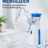 nebulizer 1 Handheld Mesh Nebulizer Machine for Adults & Kids | Portable Rechargeable Nebulizer with Face Mask & Mouthpiece | USB Type-C Charging | Low Noise | Fine Mist Technology