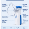 nebulizer 2 Handheld Mesh Nebulizer Machine for Adults & Kids | Portable Rechargeable Nebulizer with Face Mask & Mouthpiece | USB Type-C Charging | Low Noise | Fine Mist Technology