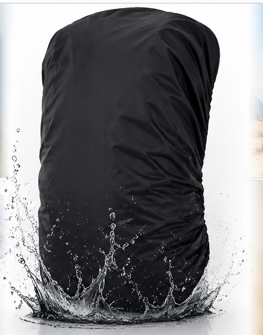 bag 4 Bag Cover for Rain Dust Proof, Waterproof Dust Proof, Waterproof Laptop Bag Cover, School Bag Cover, Luggage Bag Cover, Trekking Bag Cover (M Pack of 2)