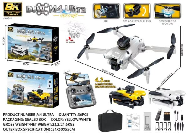 DJW M4 ultra drone