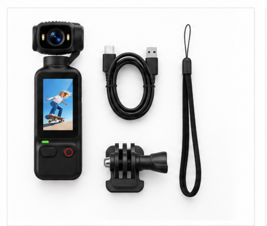 Handheld Action Camera with HD