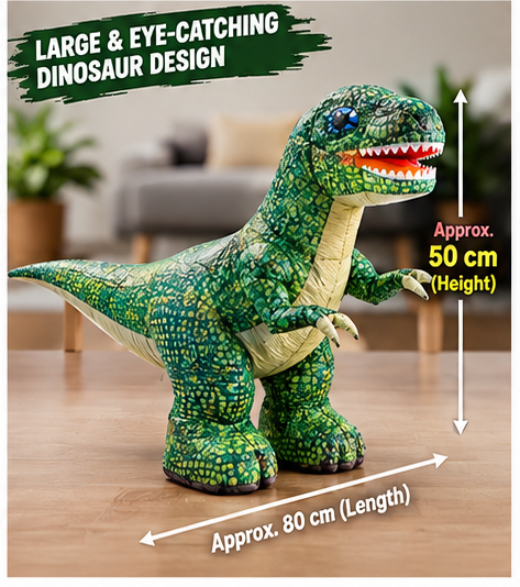 d5 RC Inflatable Dinosaur Toy – 2.4GHz Remote Control 360° Rotating Dinosaur
