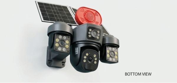 G17 4G Dual Solar Triple Lens Camera – 1 Year Warranty
