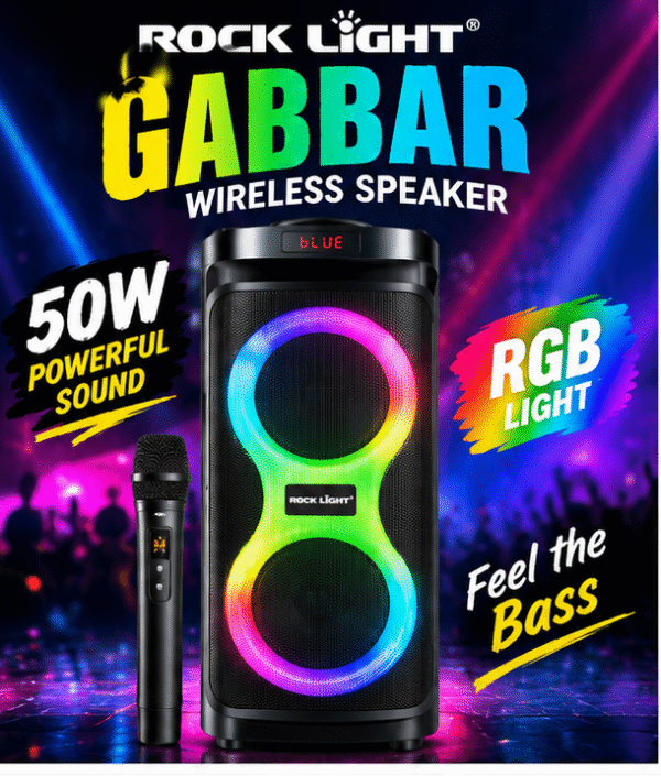 Rock Light GABBAR WIRELESS SPEAKER