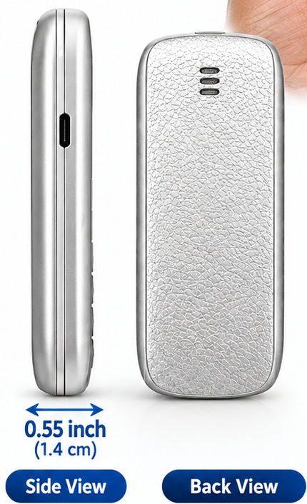 Mini Phone Hindi Feature 2 Product Title: 3-Inch Mini Keypad Mobile Phone